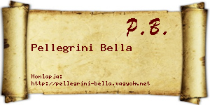 Pellegrini Bella névjegykártya